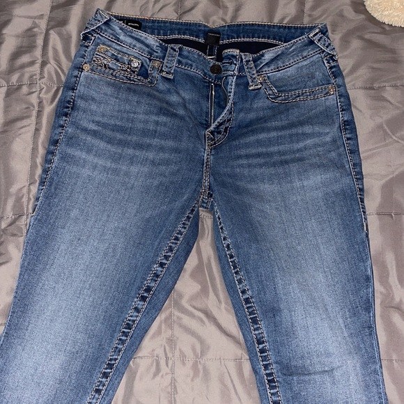 ‼️SOLD‼️True Religion Big T & Super T Stitch | Jennie Curvy Jeans - Picture 5 of 8